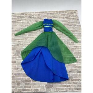 Barbie Dress Diamond Castle Muse Replacement Dress Blue-green BC5